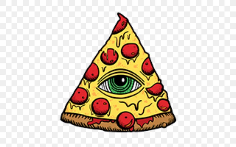 Pizza Tenor Illuminati Eye Of Providence T-shirt, PNG, 512x512px, Pizza, Art, Christmas Ornament, Eye, Eye Of Providence Download Free