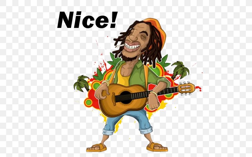 Reggae Rastafari Cartoon, PNG, 512x512px, Watercolor, Cartoon, Flower, Frame, Heart Download Free