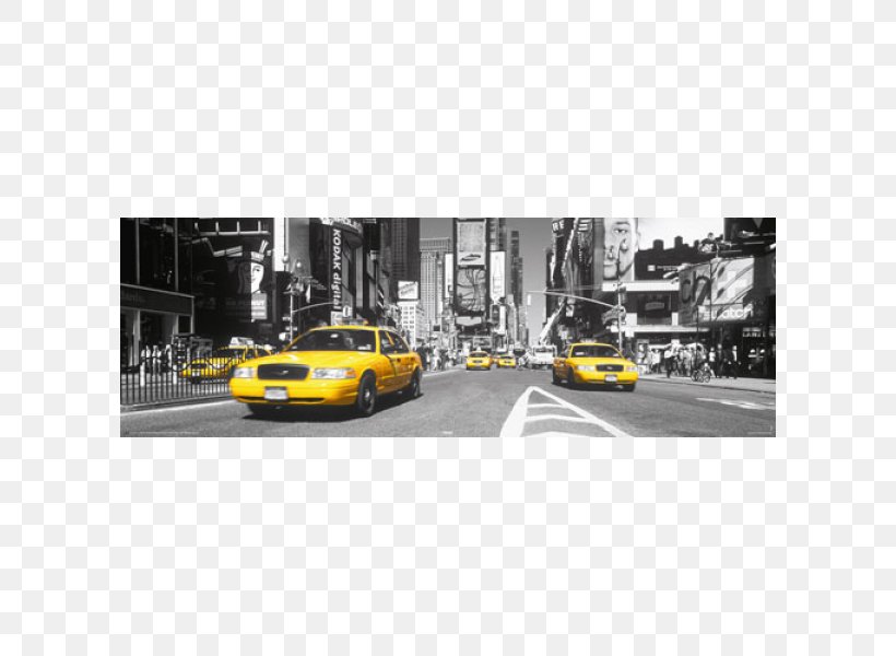 Theater District Broadway Taxicabs Of New York City Poster, PNG, 600x600px, Theater District, Art, Asphalt, Automotive Design, Automotive Exterior Download Free