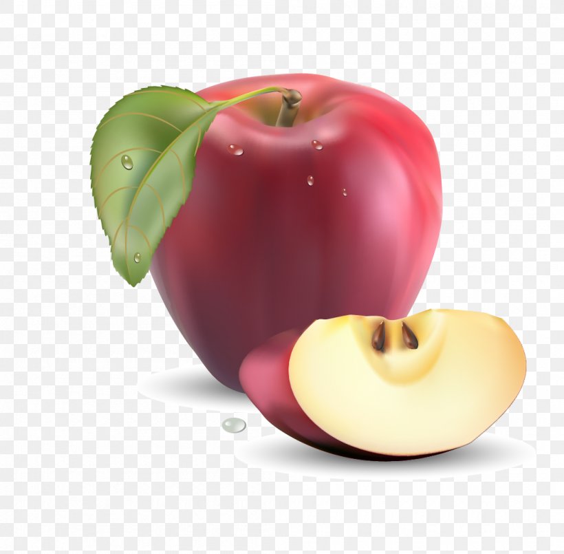 Fruit Realism Apple Clip Art, PNG, 1050x1032px, Fruit, Apple, Blueberry, Cherry, Diet Food Download Free