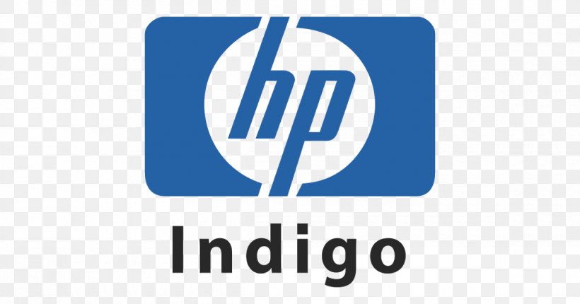 Hewlett-Packard HP Indigo Division Paper Logo Printing, PNG, 1200x630px, Hewlettpackard, Area, Blue, Brand, Digital Printing Download Free