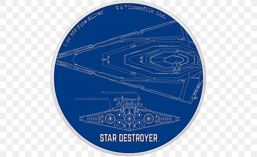 Star Destroyer Stormtrooper Star Wars Mint Silver, PNG, 500x500px, Star Destroyer, Captain, Coin, Force, Gold Download Free