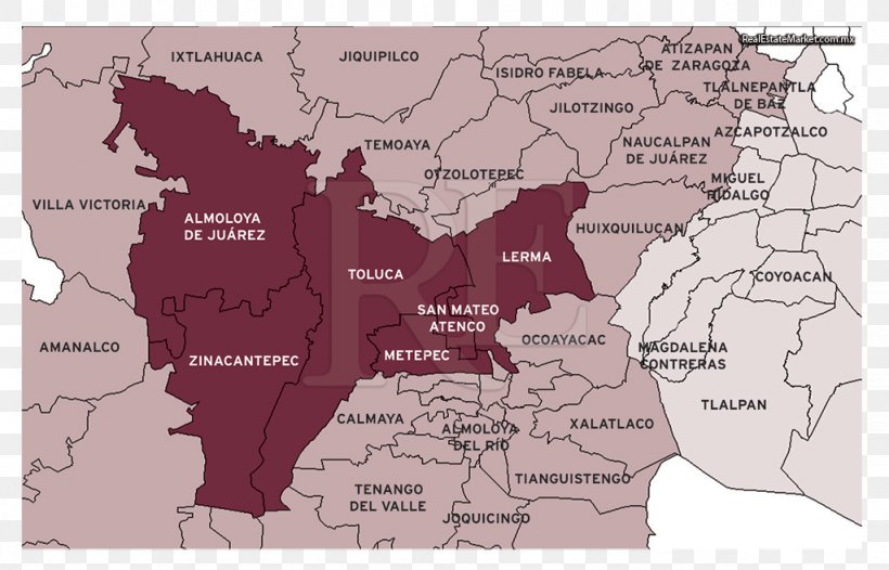Toluca Map Municipio De Metepec Elevation, PNG, 1024x657px, Toluca, Elevation, History, Location, Map Download Free