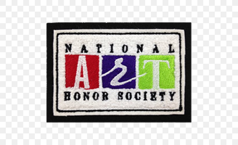 National Art Honor Society National Honor Society Rectangle Emblem, PNG, 500x500px, National Art Honor Society, American Red Cross, Area, Brand, Emblem Download Free