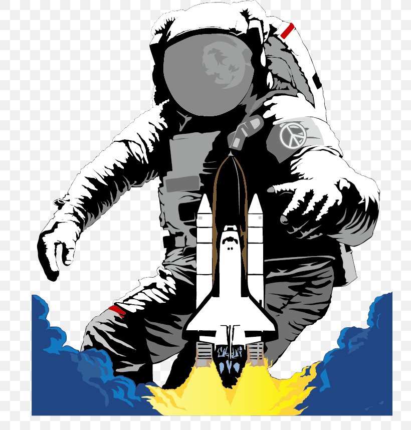 Astronaut Outer Space Space Suit Euclidean Vector, PNG, 787x858px, Astronaut, Art, Cartoon, Cosmos, Fictional Character Download Free
