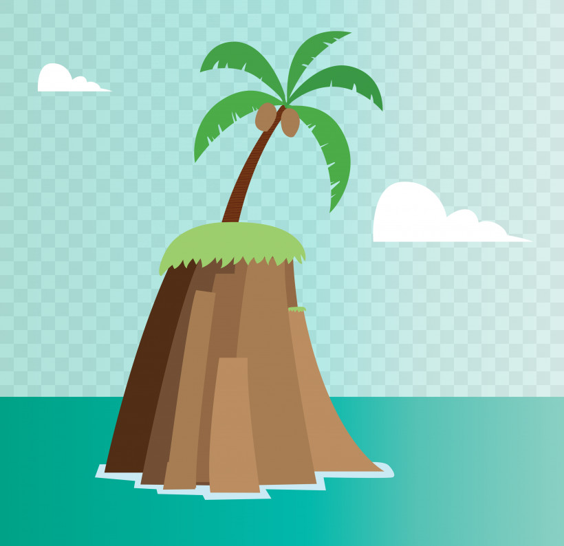 Cartoon Font Computer M-tree Meter, PNG, 3000x2906px, Palm Tree, Beach, Cartoon, Cartoon Tree, Computer Download Free