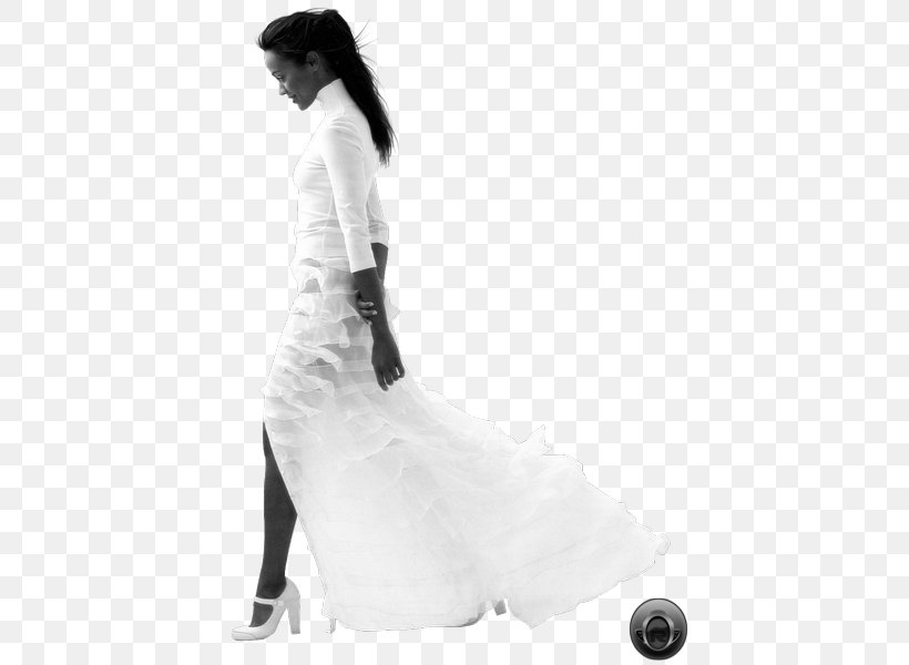 White Gown Shoulder Abdomen, PNG, 432x600px, White, Abdomen, Black And White, Costume, Dress Download Free