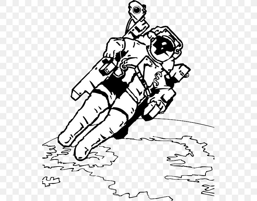 Astronaut Cartoon, PNG, 549x640px, Extravehicular Activity, Astronaut, Blackandwhite, Coloring Book, Drawing Download Free