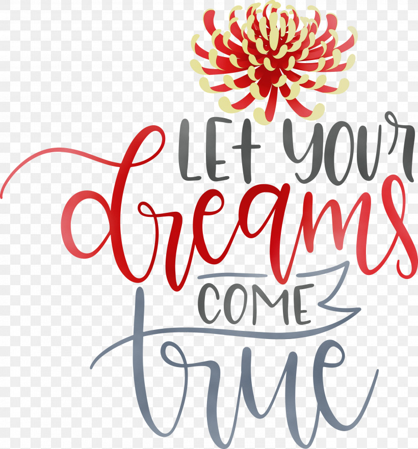 Dream Free Artistic Inspiration Logo Calligraphy, PNG, 2789x3000px, Dream, Artistic Inspiration, Calligraphy, Cut Flowers, Dream Catch Download Free