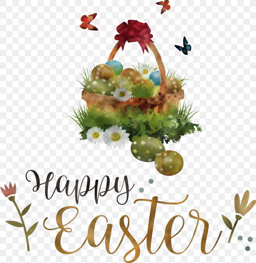 Floral Design, PNG, 2918x3000px, Happy Easter Day, Castlebar, Easter Basket, Floral Design, Home Download Free
