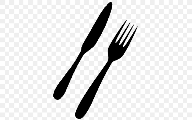 Font, PNG, 512x512px, White, Black And White, Cutlery, Fork, Tableware Download Free