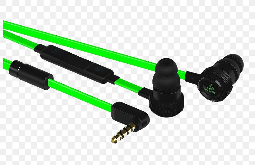 Microphone Razer Hammerhead Pro V2 Razer Inc. Headphones Razer Hammerhead V2, PNG, 800x533px, Microphone, Apple Earbuds, Audio Signal, Cable, Electronic Component Download Free