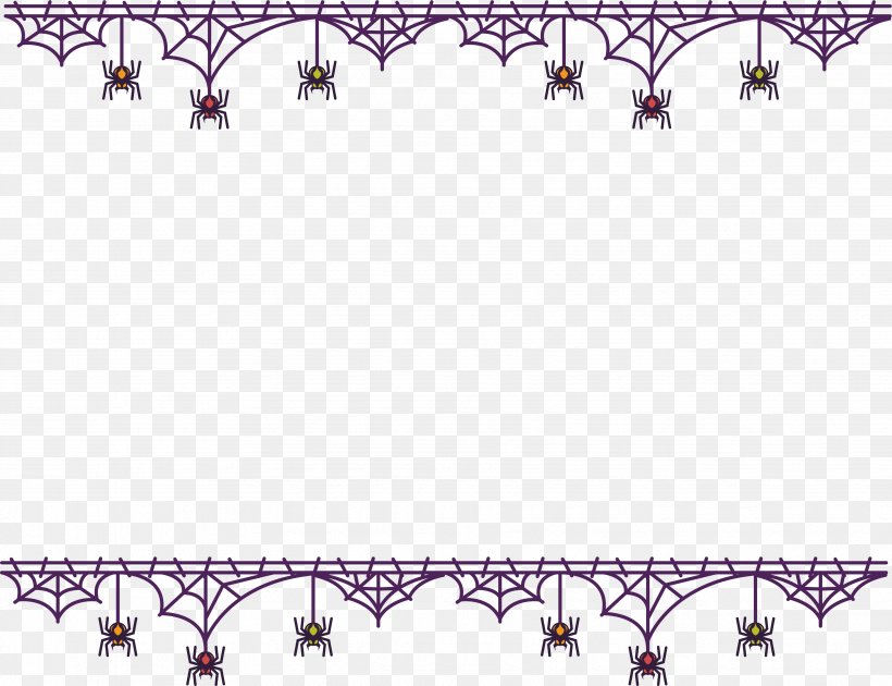 Spider Web Black House Spider, PNG, 3652x2810px, Spider, Area, Halloween, Pattern, Pink Download Free