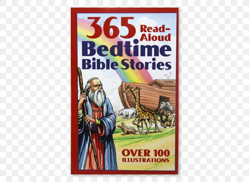 365 Read-Aloud Bedtime Bible Stories The Bedtime Bible Story Book Poster, PNG, 600x600px, Bible Story, Advertising, Book, Cartoon, Poster Download Free