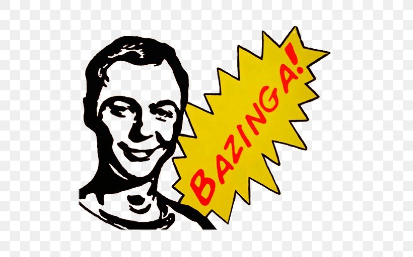 Sheldon Cooper The Big Bang Theory Bazinga Nerd, PNG, 512x512px, Sheldon Cooper, Art, Artwork, Bazinga, Big Bang Theory Download Free