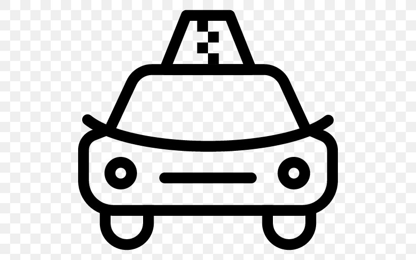 Taxi Transport, PNG, 512x512px, Taxi, Black And White, Car, Car Rental, Icon Design Download Free