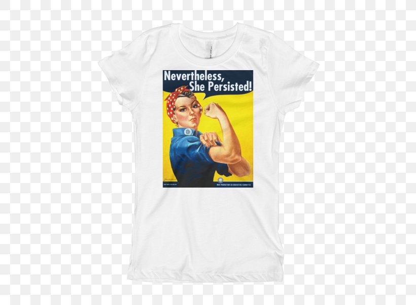 We Can Do It! Paper Second World War United States Rosie The Riveter, PNG, 600x600px, We Can Do It, Active Shirt, Brand, Clothing, J Howard Miller Download Free