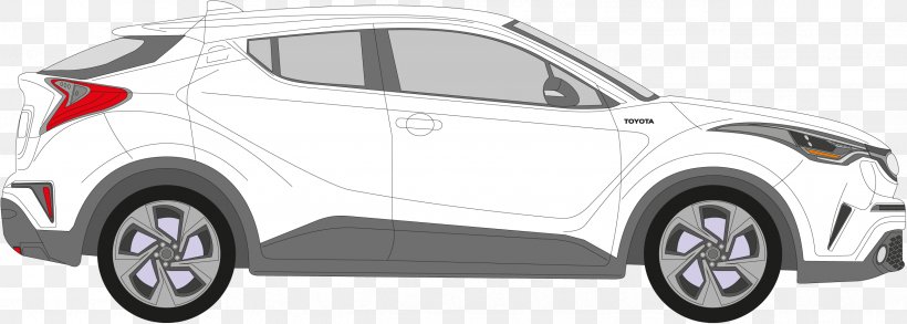 Toyota C-HR Concept Car Toyota Corolla Tow Hitch, PNG, 2588x927px, Toyota, Auto Part, Automotive Design, Automotive Exterior, Automotive Lighting Download Free