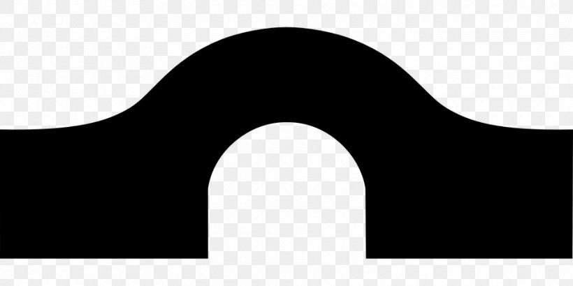 Bridge Symbol Clip Art, PNG, 960x480px, Bridge, Arch, Black, Black And White, Logo Download Free