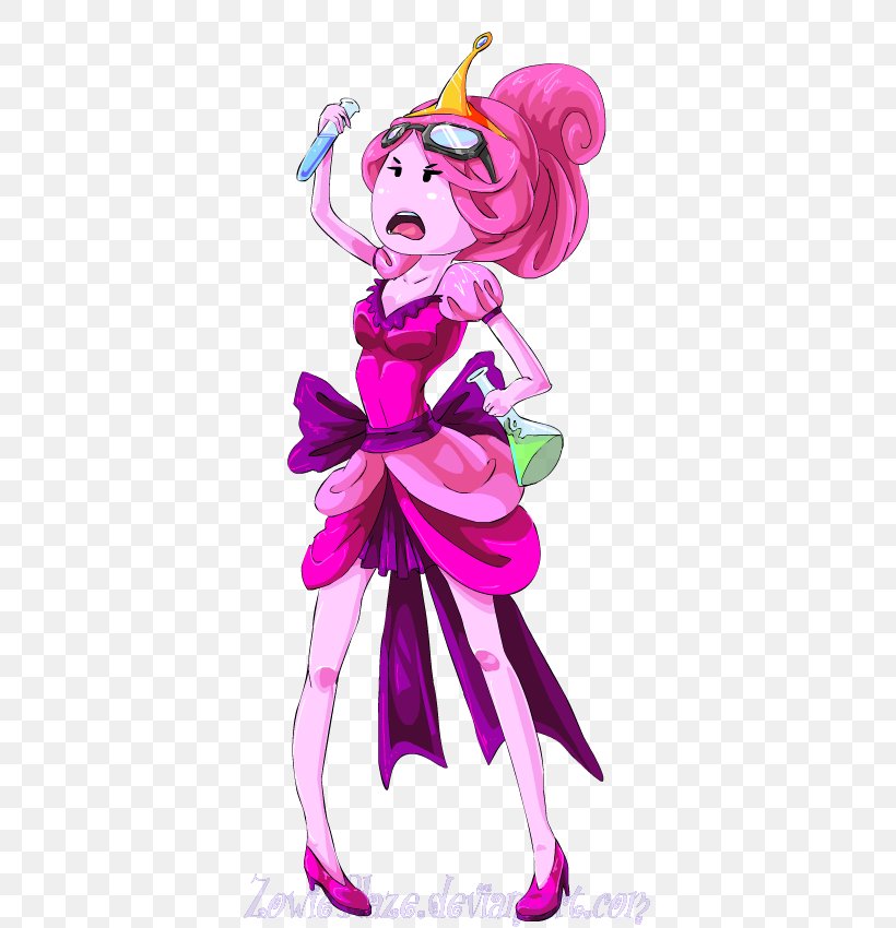 Princess Bubblegum Cartoon Network Chewing Gum Fan Art, PNG, 400x850px, Watercolor, Cartoon, Flower, Frame, Heart Download Free