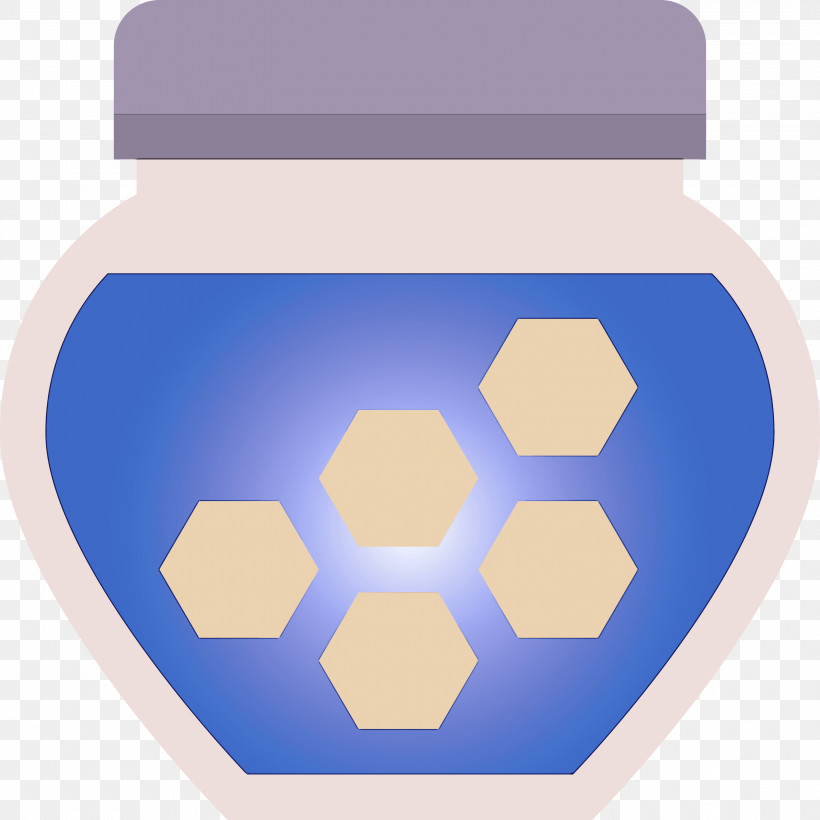 Honey, PNG, 3000x3000px, Honey, Blue, Cobalt Blue, Electric Blue, Logo Download Free