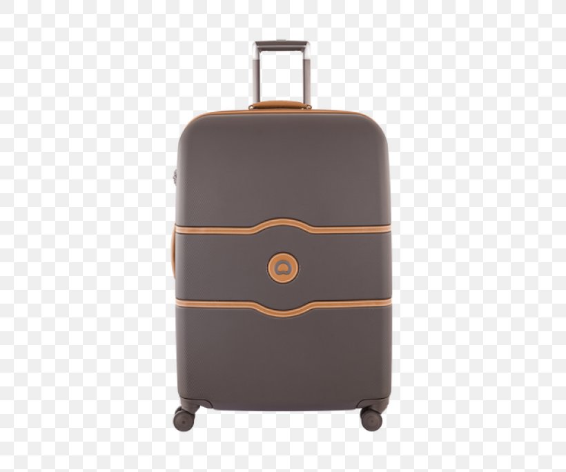 Châtelet Delsey Baggage Suitcase Trolley, PNG, 600x684px, Delsey, Baggage, Brown, Checked Baggage, Delsey Chatelet Hard Download Free