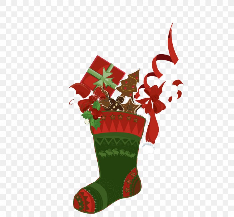 Christmas Sock Drawing Illustration, PNG, 1000x928px, Christmas, Boot, Christmas Decoration, Christmas Ornament, Christmas Stocking Download Free