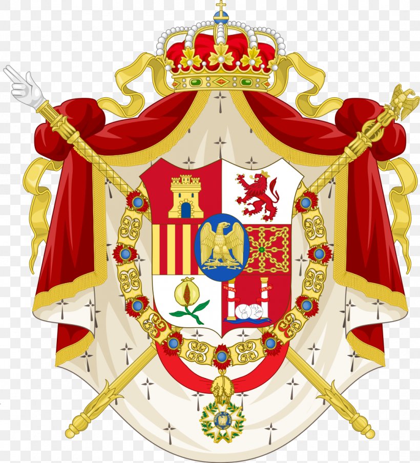 Coat Of Arms Of Spain Coat Of Arms Of Spain House Of Bonaparte Monarch, PNG, 1086x1198px, Spain, Carlo Buonaparte, Christmas Ornament, Coat Of Arms, Coat Of Arms Of Spain Download Free
