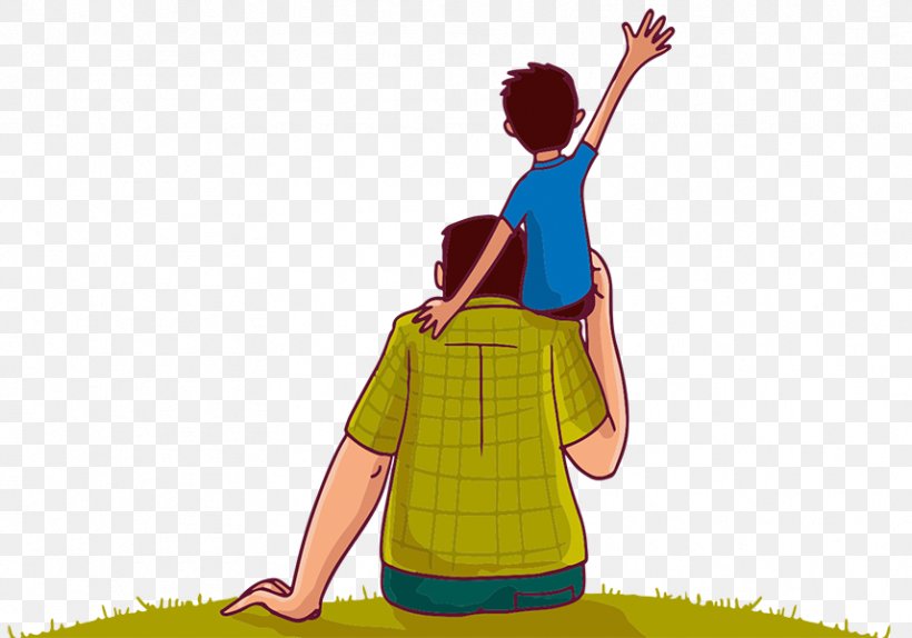 Father Child Clip Art, PNG, 857x600px, Father, Child, Daughter, Family, Grass Download Free