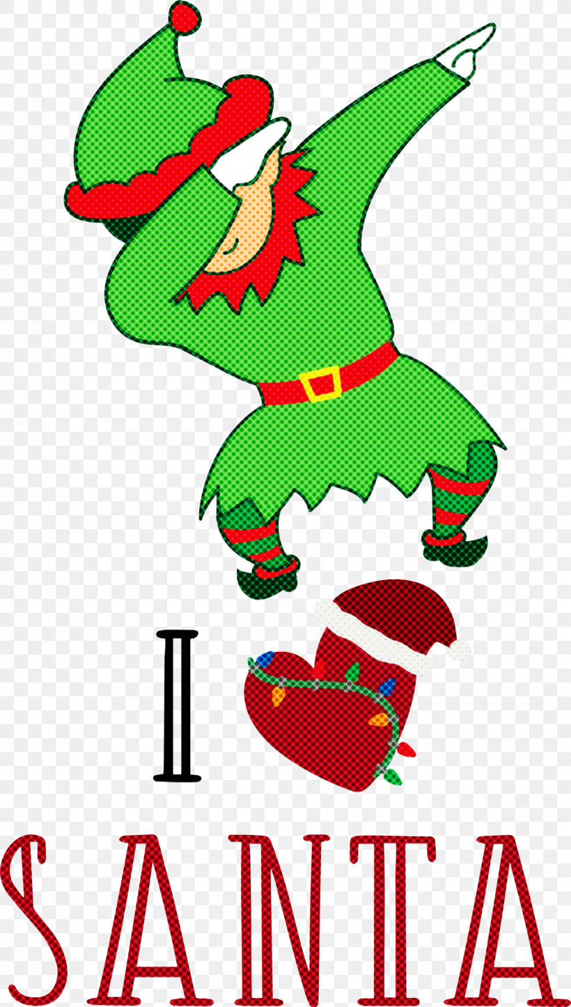 I Love Santa Santa Christmas, PNG, 1700x2998px, I Love Santa, Black, Christmas, Christmas Day, Fine Arts Download Free