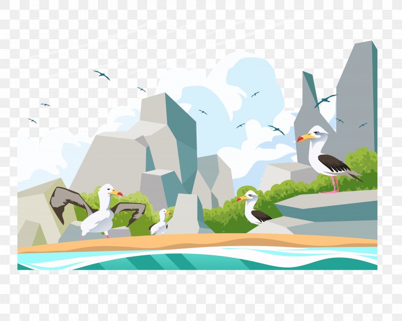 Penguin Bird Albatross Euclidean Vector, PNG, 6514x5210px, Penguin, Albatross, Art, Beak, Bird Download Free