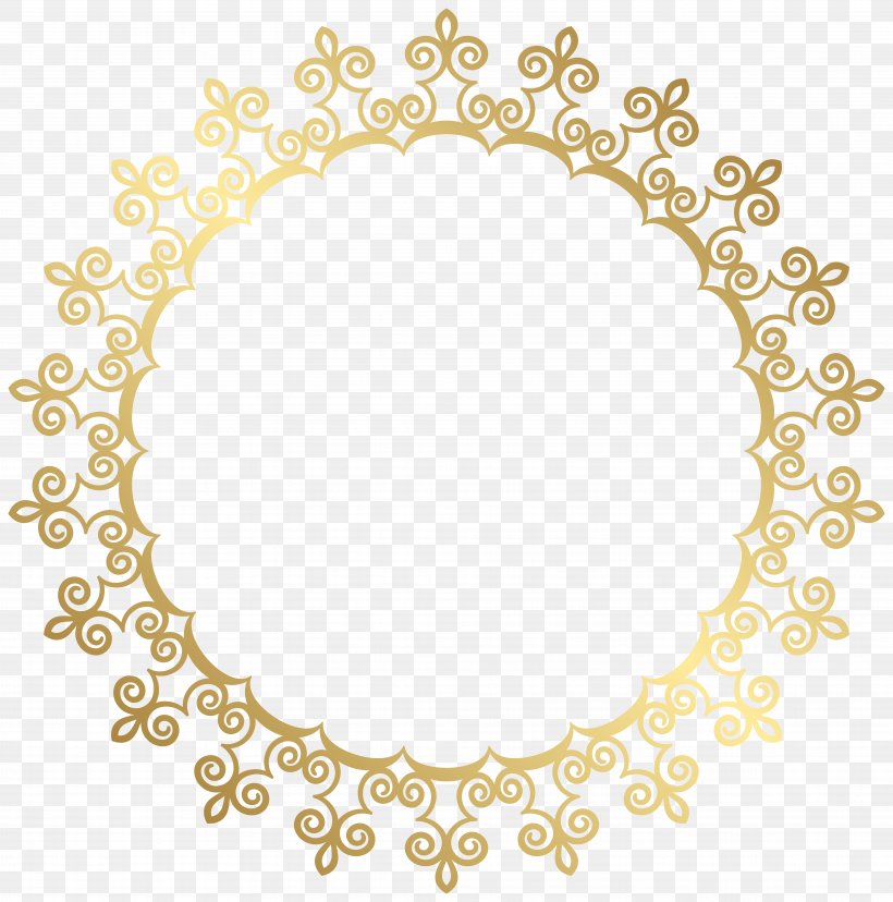 Clip Art, PNG, 7919x8000px, Picture Frames, Area, Cdr, Gold, Pattern Download Free