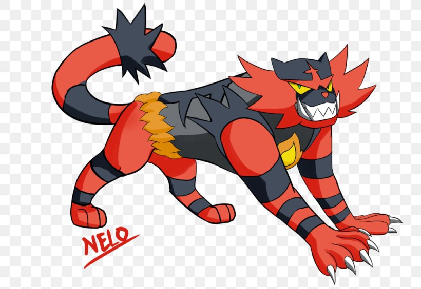 Pokémon Sun And Moon Litten Incineroar Bipedalism, PNG, 1024x705px, Litten, Art, Bipedalism, Carnivoran, Cartoon Download Free