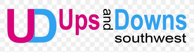 Ups & Downs Southwest Logo Brand United Parcel Service Product, PNG, 1650x450px, Logo, Area, Brand, Magenta, Purple Download Free