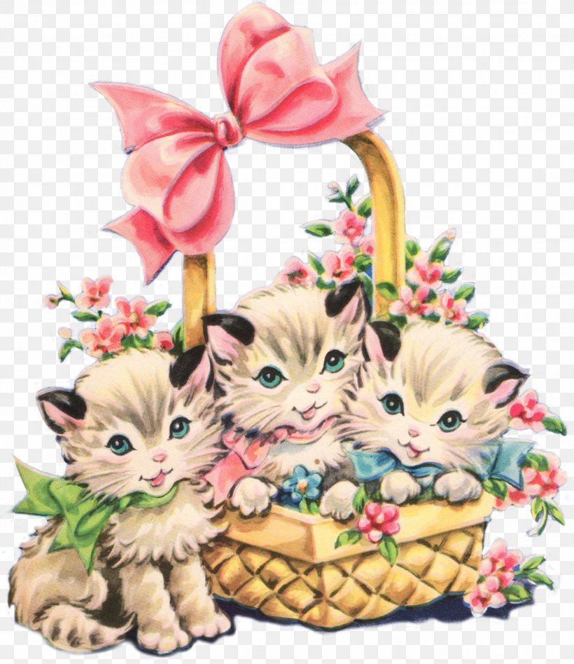 Cat Kitten Small To Medium-sized Cats Clip Art Gift Basket, PNG, 2219x2565px, Cat, Gift Basket, Hamper, Kitten, Small To Mediumsized Cats Download Free