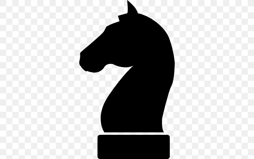Chess Piece Knight White And Black In Chess Rook, PNG, 512x512px, Chess, Bishop, Black, Black And White, Chess Piece Download Free