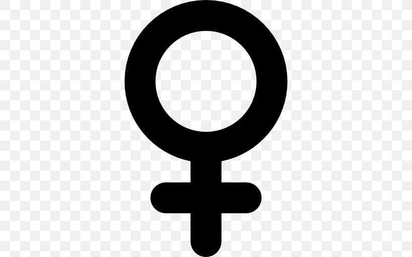 Gender Symbol Female, PNG, 512x512px, Gender Symbol, Cross, Female, Femininity, Feminism Download Free