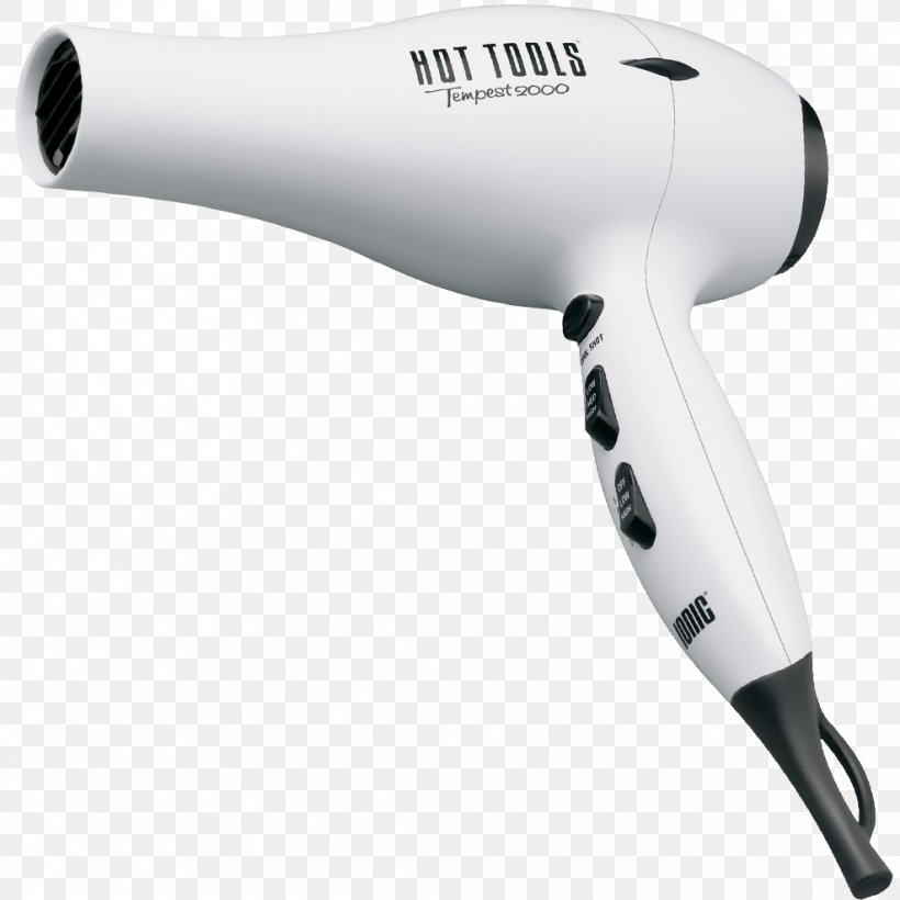 Hair Dryers Hot Tools Tourmaline Tools 2000 Turbo Ionic Dryer Hot Tools Tempest 2000 Turbo Ionic Hairstyle Hair Styling Tools, PNG, 988x988px, Hair Dryers, Beauty Parlour, Clothes Dryer, Elchim, Hair Download Free
