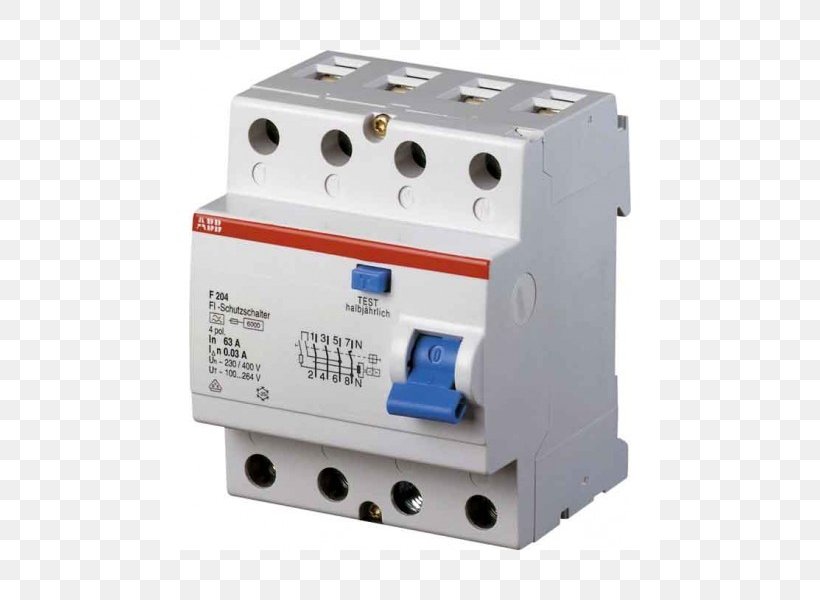 Residual-current Device ABB Group Ampere Electrical Switches ABB Stotz- Kontakt, PNG, 800x600px, Residualcurrent Device, Abb
