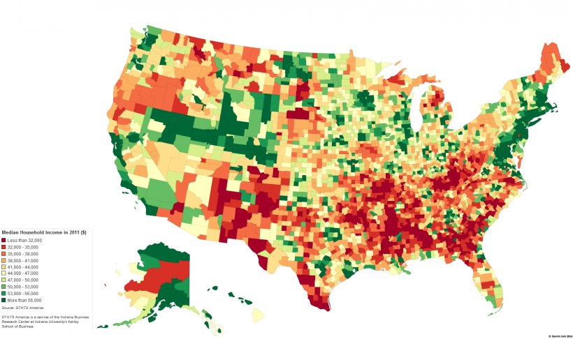 United States Map Median Income County, PNG, 1600x950px, United States, Border, County, Flora, Household Download Free