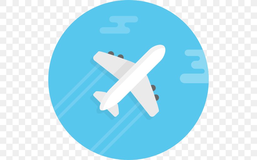Airplane, PNG, 512x512px, Airplane, Air Travel, Aircraft, Aqua, Azure Download Free