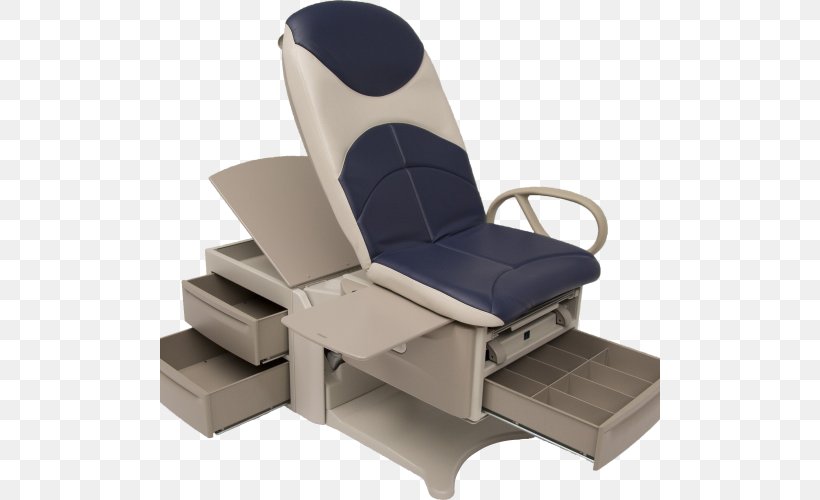 Examination Table Furniture Chair Recliner, PNG, 500x500px, Table, Bed, Car Seat Cover, Chair, Comfort Download Free