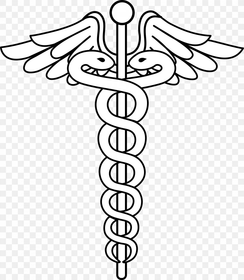 Caduceus As A Symbol Of Medicine Staff Of Hermes Logo Clip Art, PNG, 3034x3478px, Medicine, Area, Black, Black And White, Brand Download Free