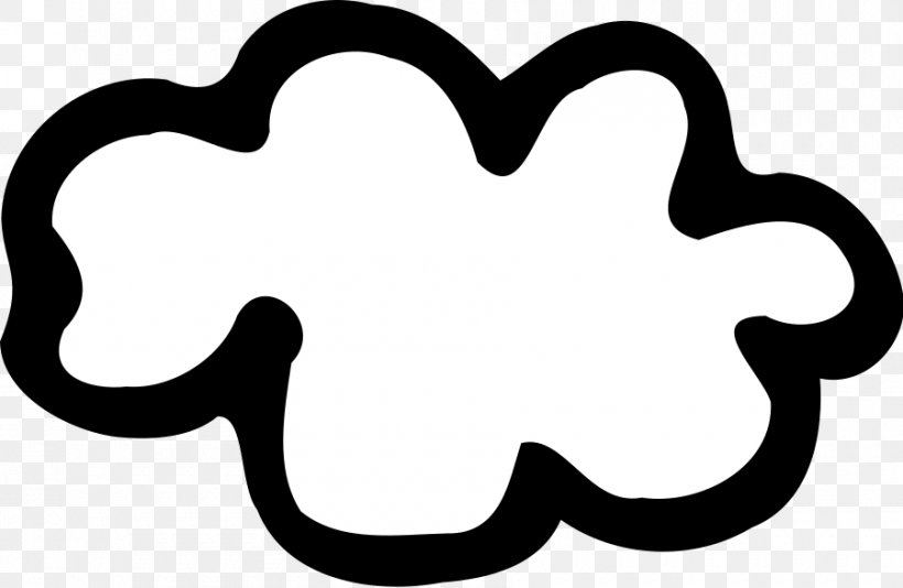 Cloud Clip Art, PNG, 900x587px, Cloud, Black, Black And White, Free Content, Heart Download Free