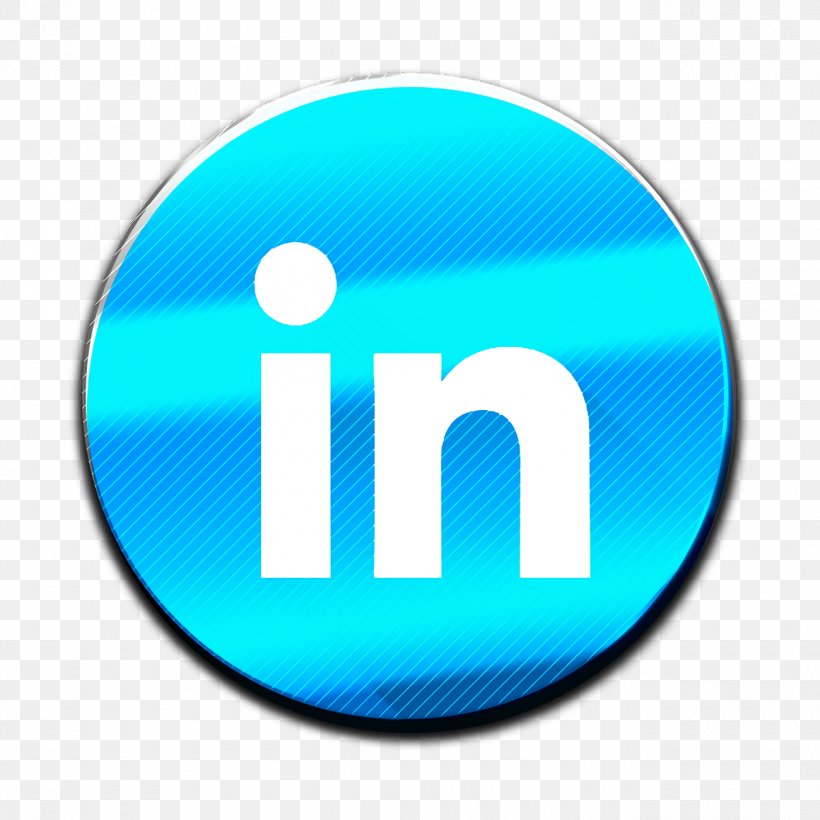 Brand Icon Linkedin Icon Logo Icon, PNG, 1300x1300px, Brand Icon, Aqua, Azure, Blue, Electric Blue Download Free