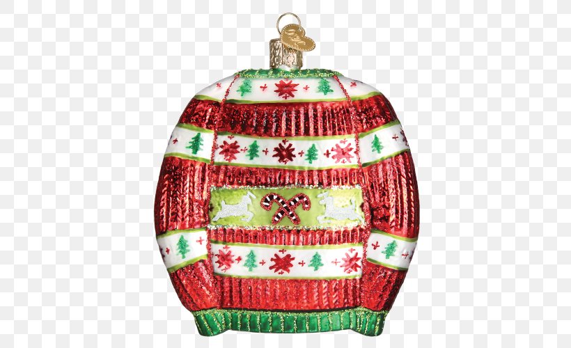 Christmas Ornament Christmas Jumper Santa Claus Christmas Day Sweater, PNG, 500x500px, Christmas Ornament, Candy Cane, Christmas Day, Christmas Decoration, Christmas Jumper Download Free