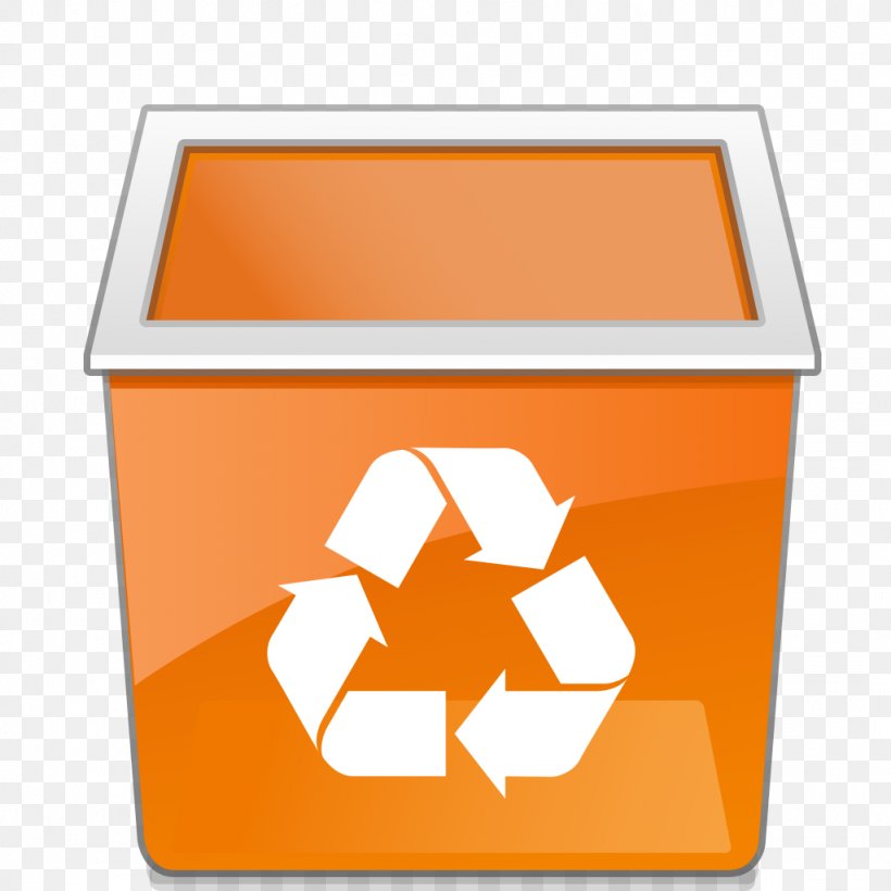 Recycling Symbol Recycling Bin Paper Recycling, PNG, 1024x1024px, Recycling Symbol, Orange, Paper Recycling, Recycling, Recycling Bin Download Free
