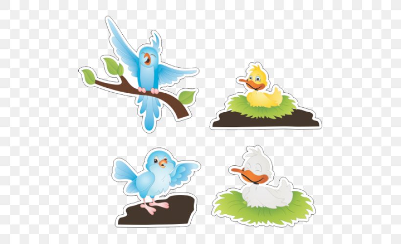 Bird Vector Graphics Drawing Cartoon Parrot, PNG, 500x500px, Bird, Animal Figure, Art, Beak, Cartoon Download Free