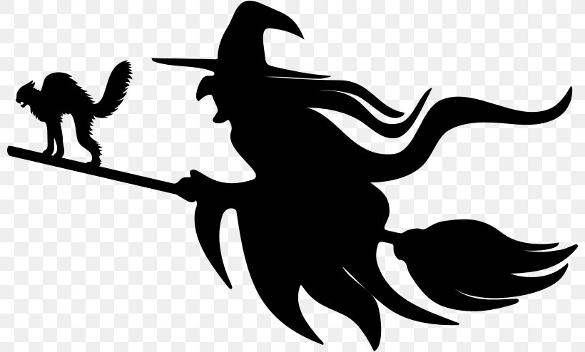 Cat Silhouette Witchcraft Clip Art, PNG, 800x494px, Cat, Artwork, Black, Black And White, Black Cat Download Free