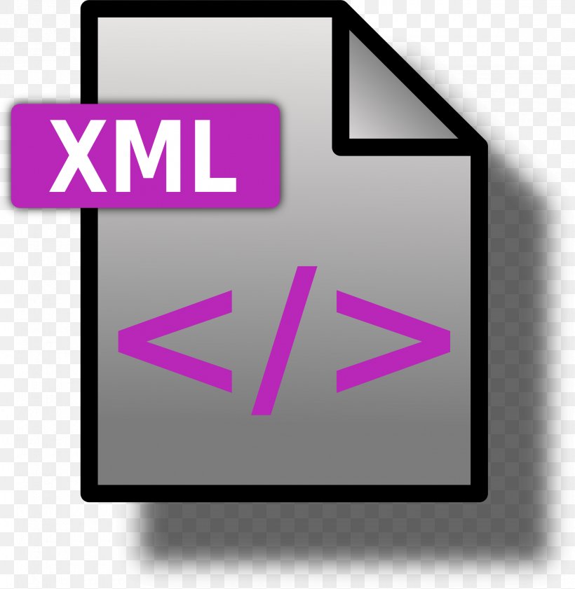 XML Clip Art, PNG, 2340x2400px, Xml, Brand, Commaseparated Values, Document, Html Download Free